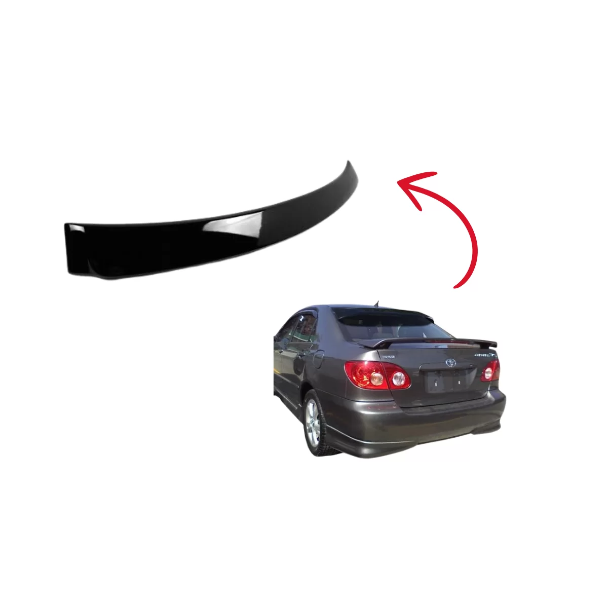 Corolla Roof Spoiler 2009-2013